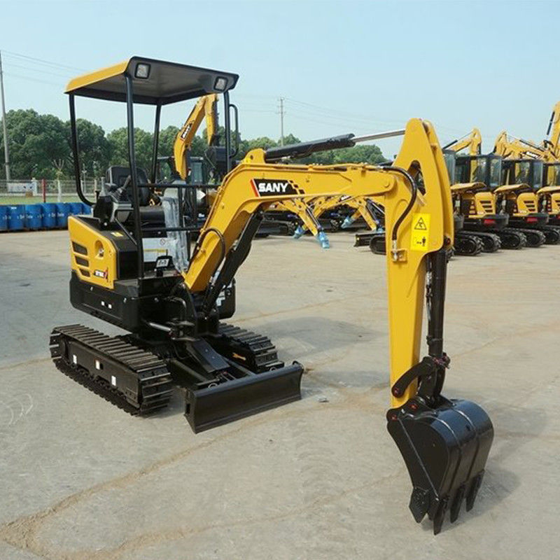 SANY SY16C 1ton Mini Excavator with Imported Hydraulic Pump and 3665mm Digging Height