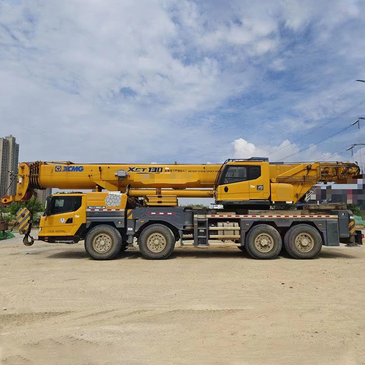 Yellow 50 Ton Used Hydraulic Crane for Truck QY25K5-I QY25KD QY25K 33m Lifting Height
