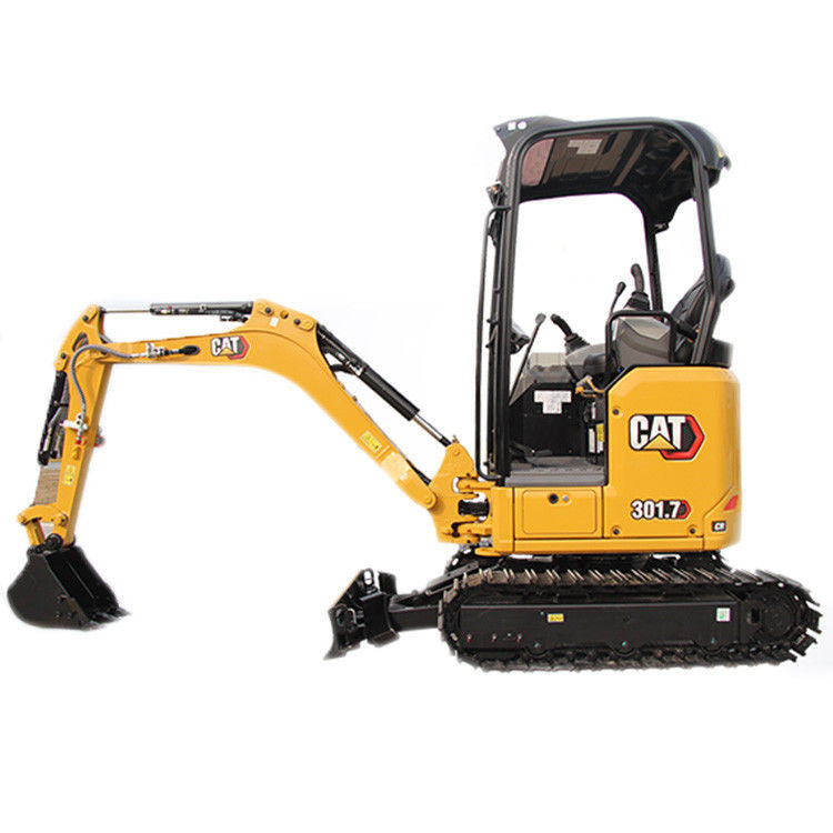 Cat 301.7CR 2 Ton Used Mini Crawler Excavator with Maximum Digging Depth of 2350mm