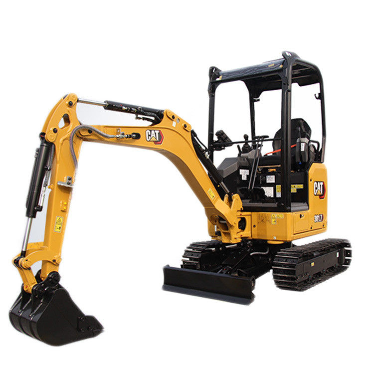 Cat 301.7CR 2 Ton Used Mini Crawler Excavator with Maximum Digging Depth of 2350mm