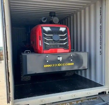 3000kg Load Capacity Used TDER 4WD All Terrain Forklift with Isuzu or Cummins EPA Engine