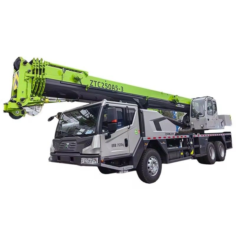25 Ton Mobile Crane Zoomlion 50 T Truck Cranes with Bosch Rexroth Hydraulic Cylinder