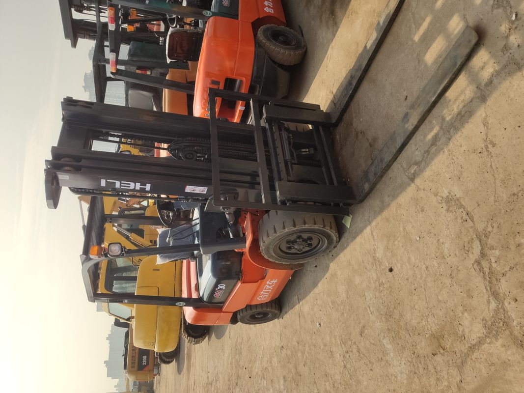 3ton HELI Second Hand Electric Forklift Original Color and Rated Lifting Capacity 5Tons