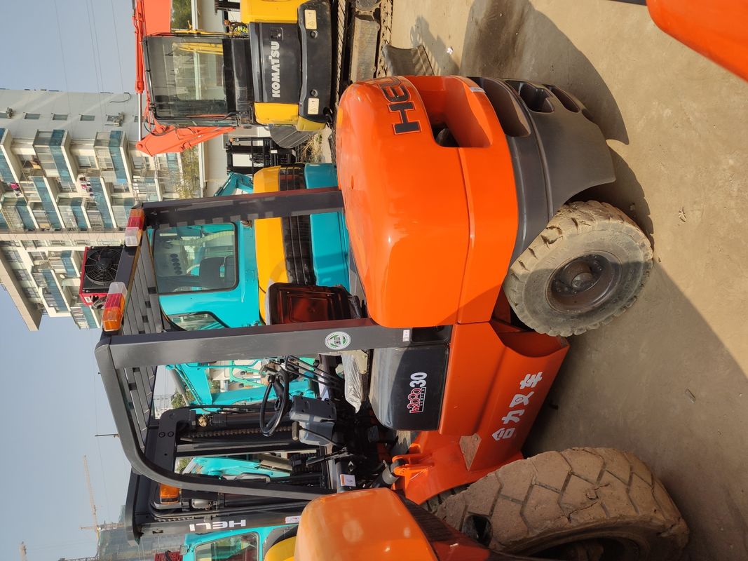 3ton HELI Second Hand Electric Forklift Original Color and Rated Lifting Capacity 5Tons