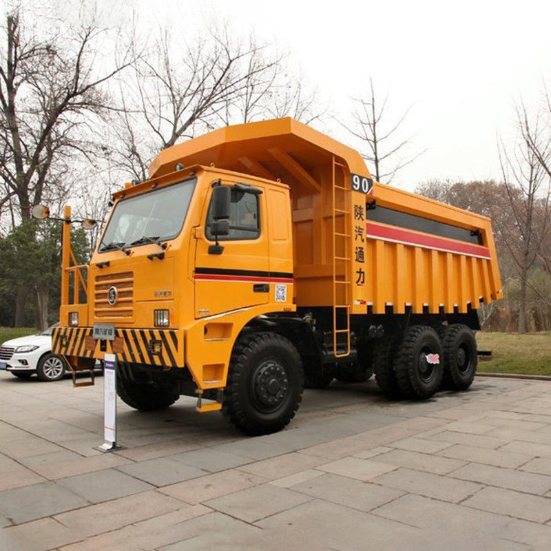 340Hp Mining Dump Truck with 500-600L Fuel Tank Capacity and 60-70 Ton Loading Capacity