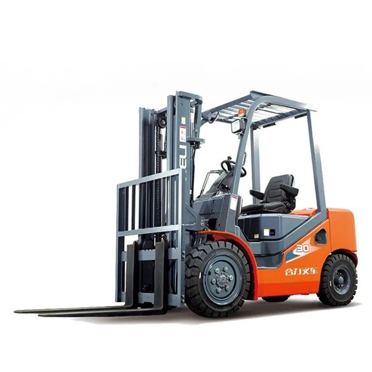 3 Ton HELI Diesel Forklift Truck Min. Lifting Height 130mm Electric Power Source
