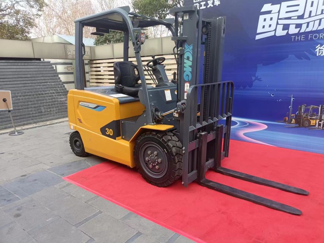 4900 KG Weight 3Tons Rated Lifting Capacity Electric Forklift for Customer Requirements