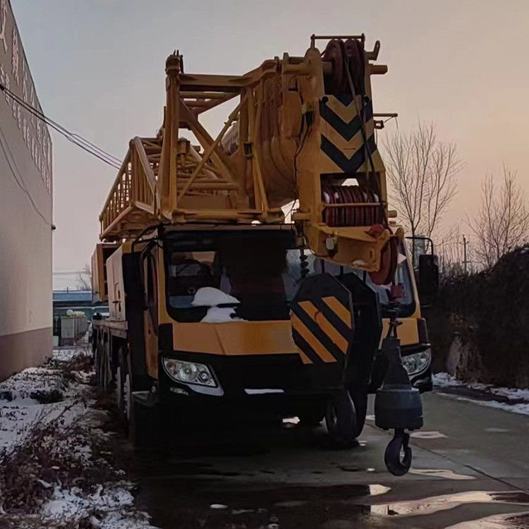 100 Ton QY100K Used Zoomlion Truck Crane with Telescopic Straight Boom Crane Type