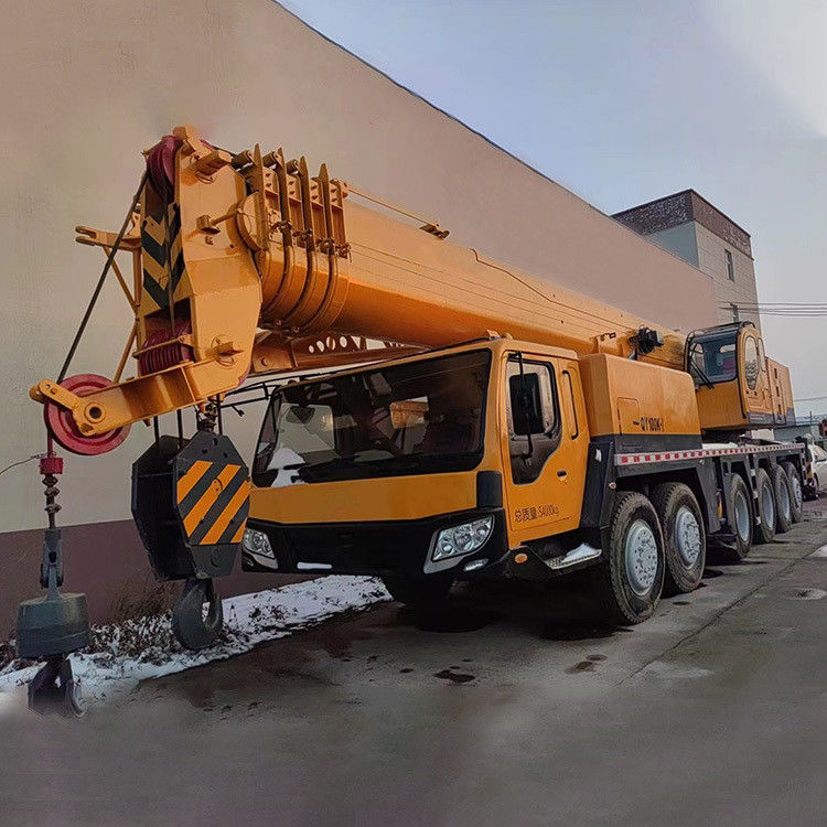 100 Ton QY100K Used Zoomlion Truck Crane with Telescopic Straight Boom Crane Type