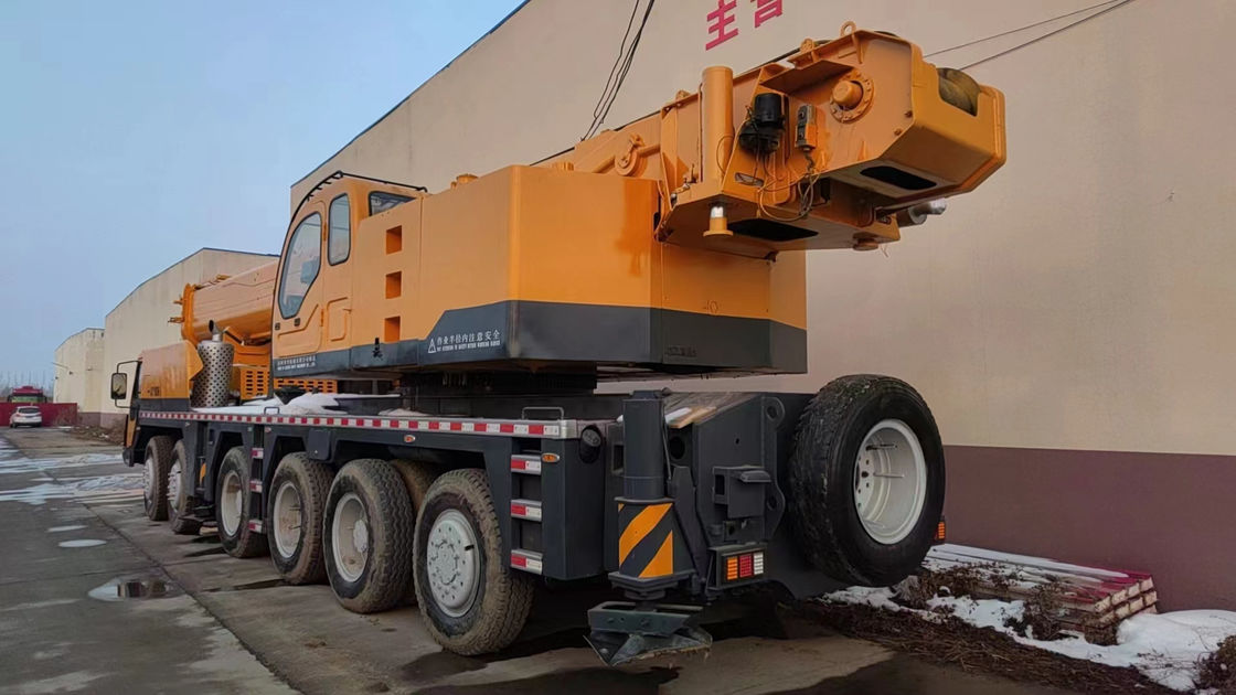 100 Ton QY100K Used Zoomlion Truck Crane with Telescopic Straight Boom Crane Type