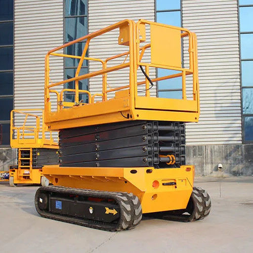 Portable Scissor Lift 1550 kg Heavy Duty Mobile Electric Work Platform Lifting Tools