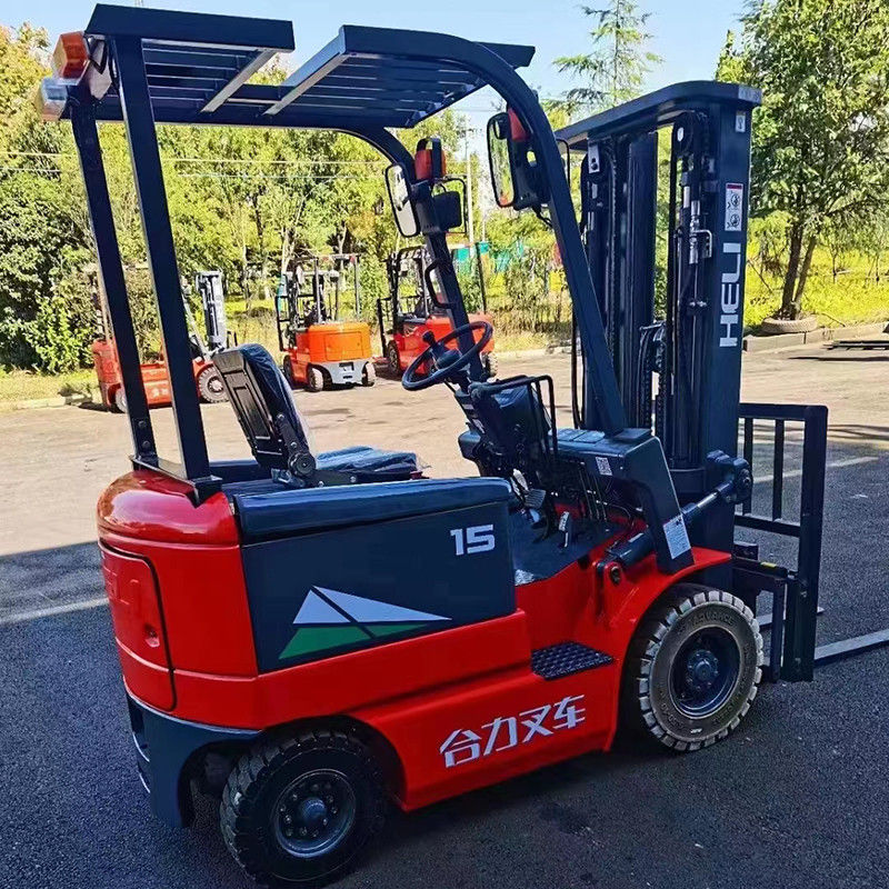 Good Condition 1.5 Ton Electric Forklift Truck Used for Lifting 1500kg at 0.4/0.6 m/s