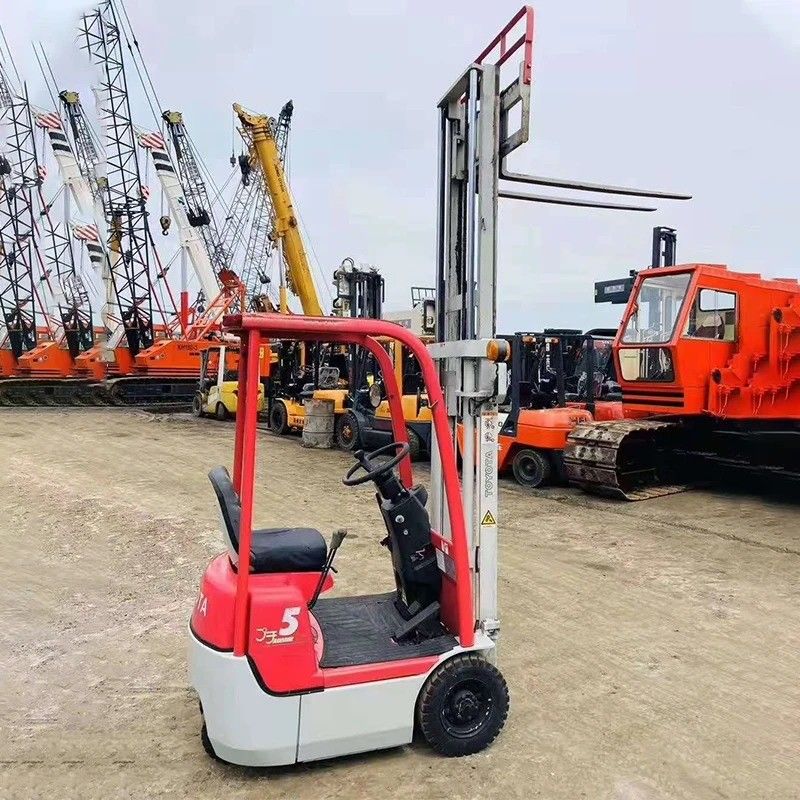 0.5 Ton Toyota 1 Ton 2 Ton Electric Forklift with Fork Length 1070mm Fork Width 150mm