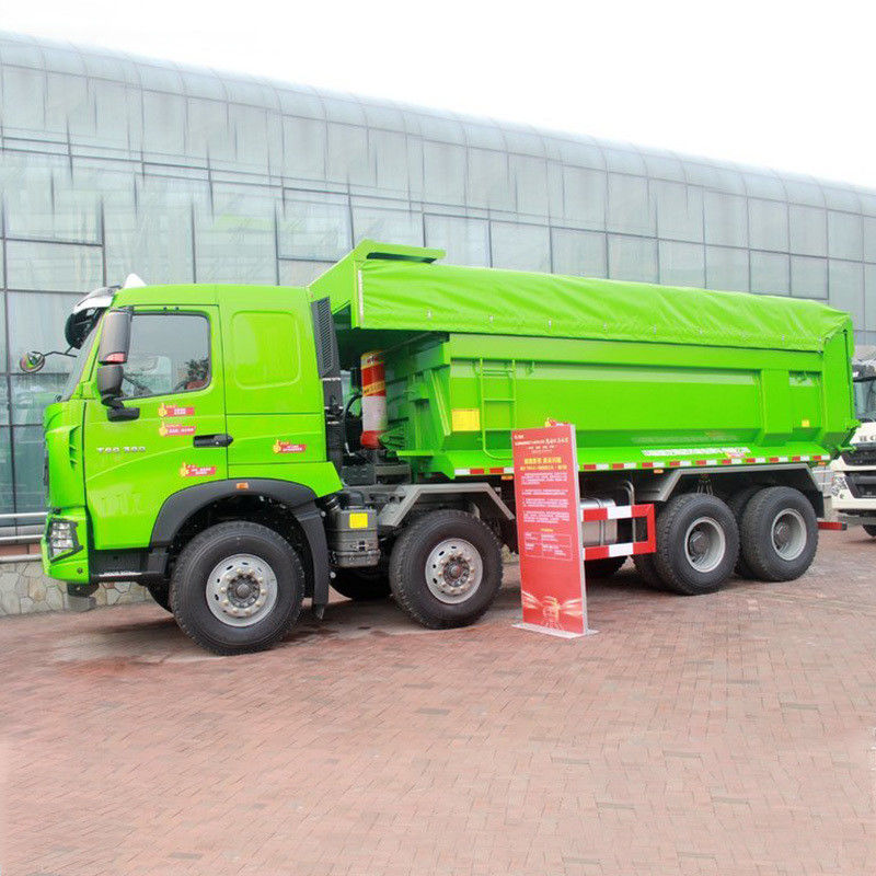 2016-2018 Year Used Howo Tipper Truck 8x4 Driving Dump Trucks without Rear Camera