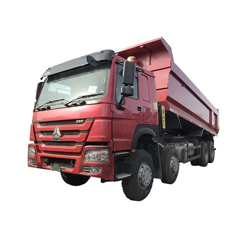 HOWO Sinotruck 8*4 Drive Dump Truck for Engineering Transportation Manual Air Conditioner