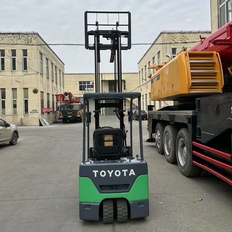 Electric Forklift Loading 1.5Ton 1070mm Fork Length Toyota Used Mobile Fork Lift