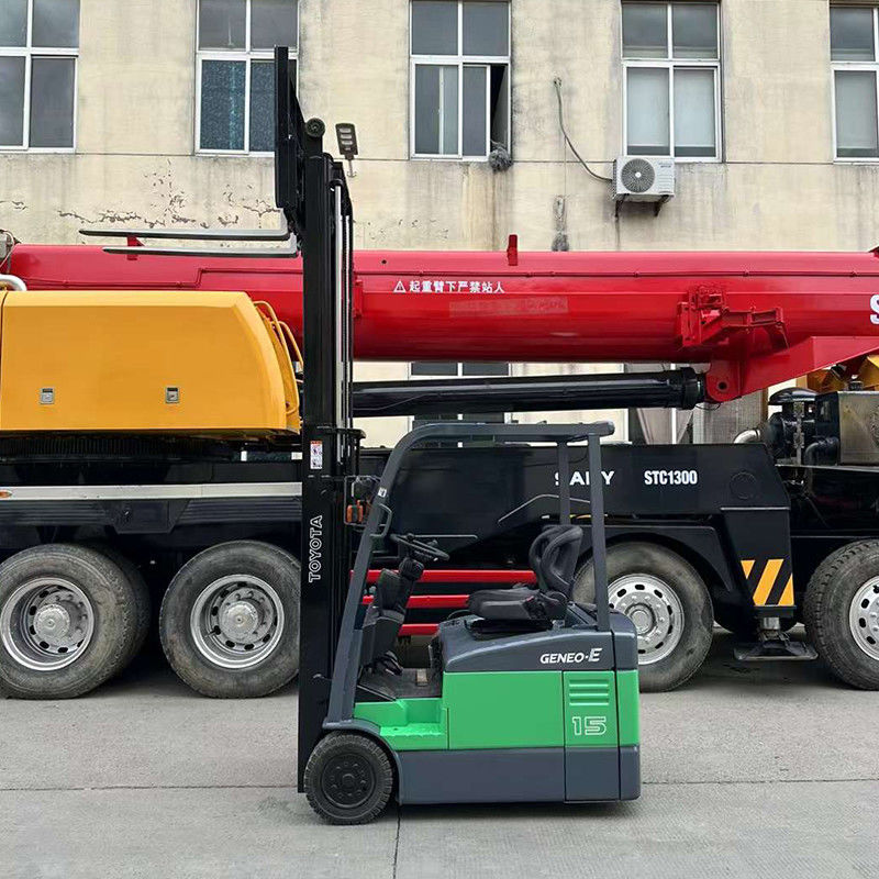 Electric Forklift Loading 1.5Ton 1070mm Fork Length Toyota Used Mobile Fork Lift