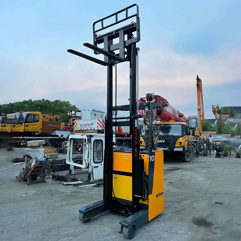 1 Ton Electric Forklift Used TCM Lifting Height 1.6m-3.5m with Flexible Maneuverability
