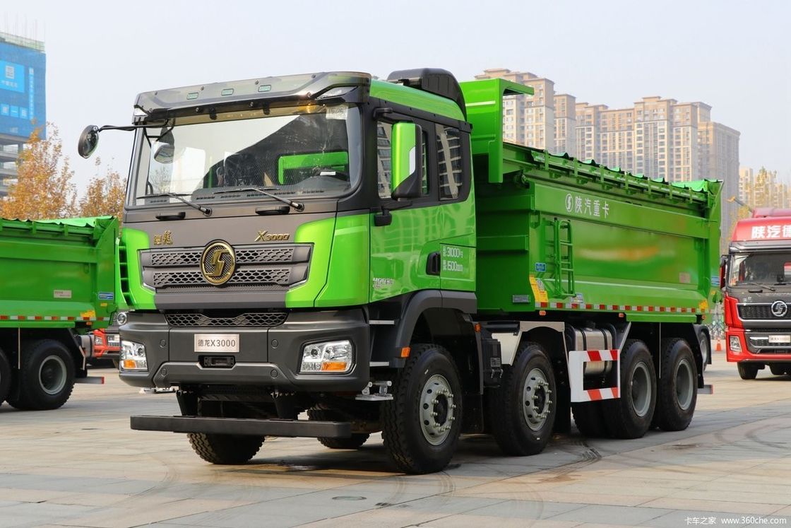 Delong X3000 Series Dump Truck with 400 Horsepower and 8*4 Wheelbase 1800 2575 1400mm