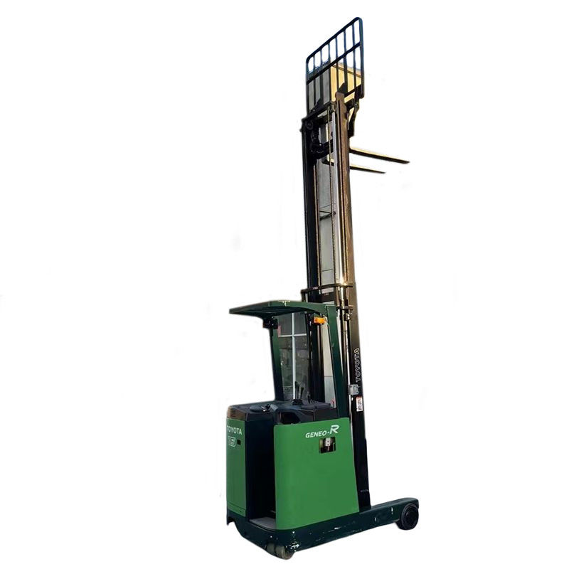 Non-slip Off-road Tire High Reach Self Loading Portable Electric Forklift for 1.5 Ton