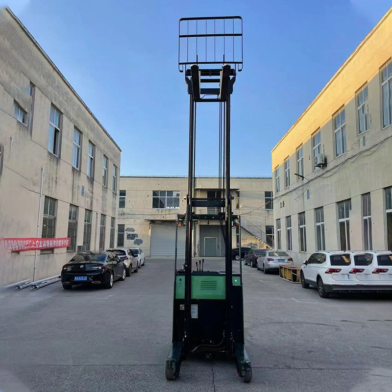 Non-slip Off-road Tire High Reach Self Loading Portable Electric Forklift for 1.5 Ton