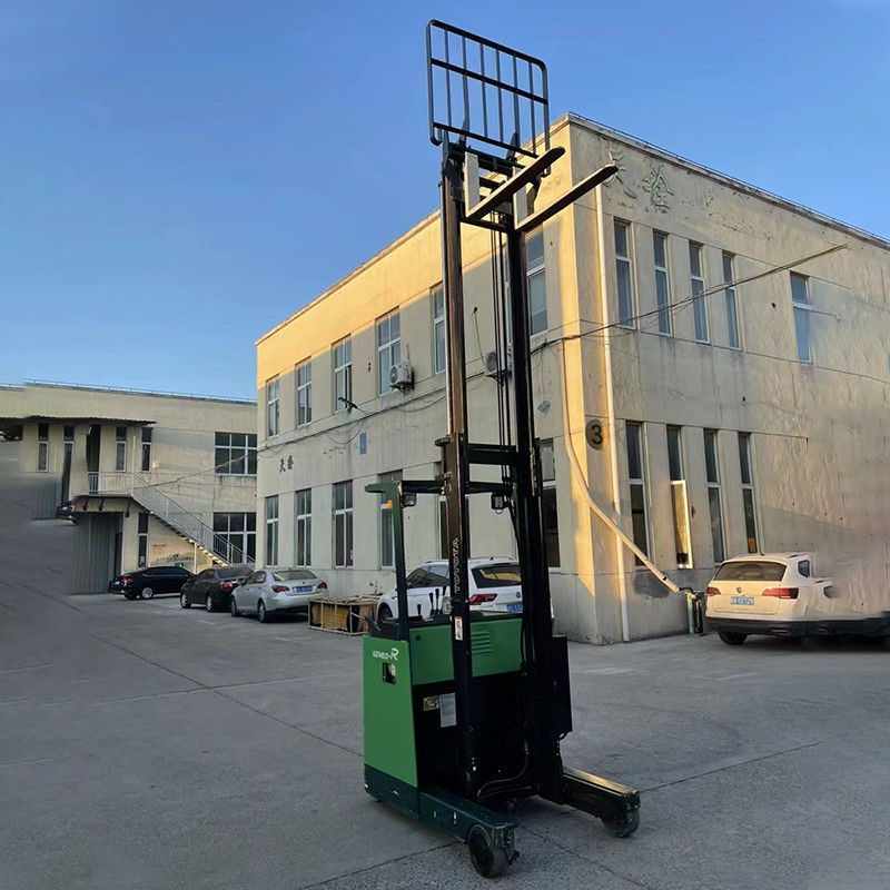 Non-slip Off-road Tire High Reach Self Loading Portable Electric Forklift for 1.5 Ton