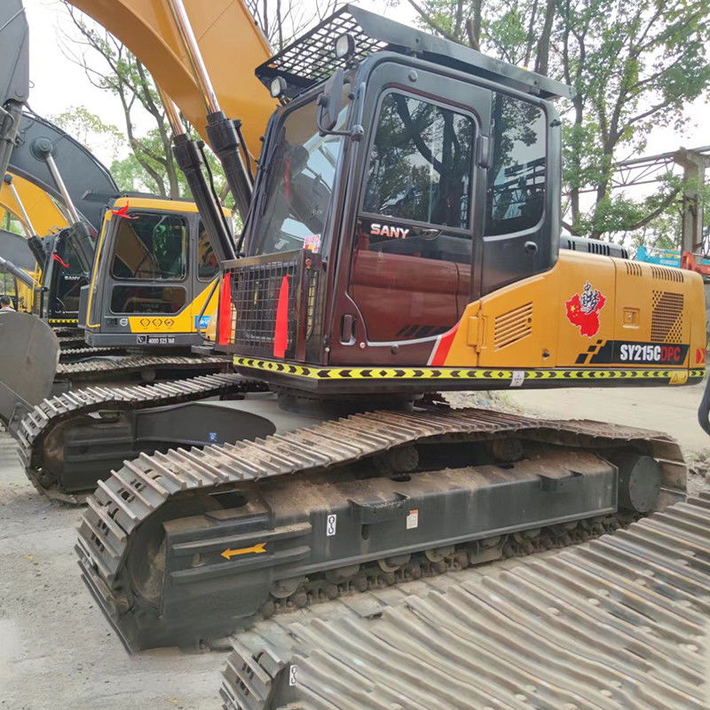 Original Engine 21.5 Ton Sany SY215 Crawler Excavator Used Sany215 Excavator