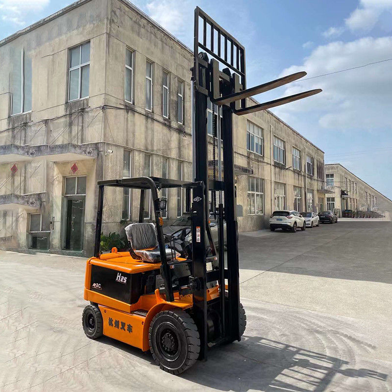 Mini Compact Electric Forklift 2.5 Ton 2 Door Frames for Fork Width 150m in Production