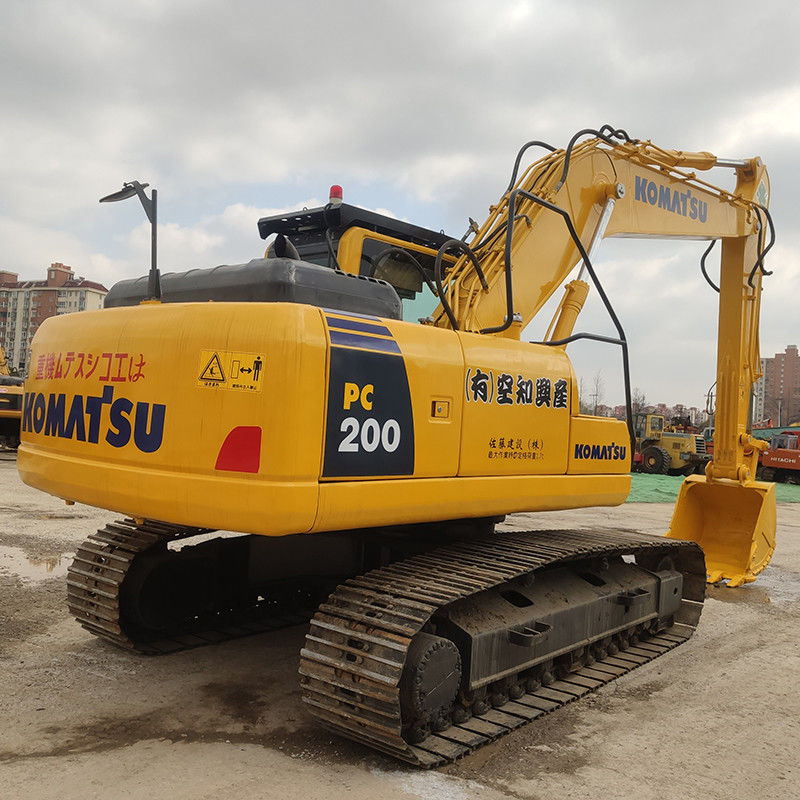 Used Komatsu PC200 PC220-8 Crawler Excavator with Original Engine in Good Condition