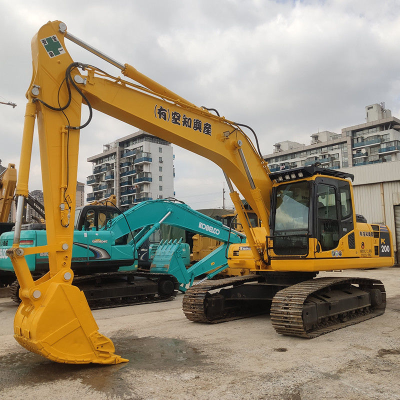 Used Komatsu PC200 PC220-8 Crawler Excavator with Original Engine in Good Condition