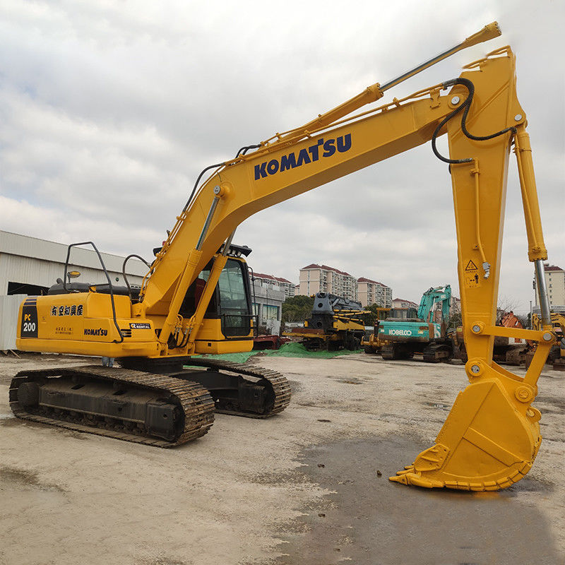 Used Komatsu PC200 PC220-8 Crawler Excavator with Original Engine in Good Condition