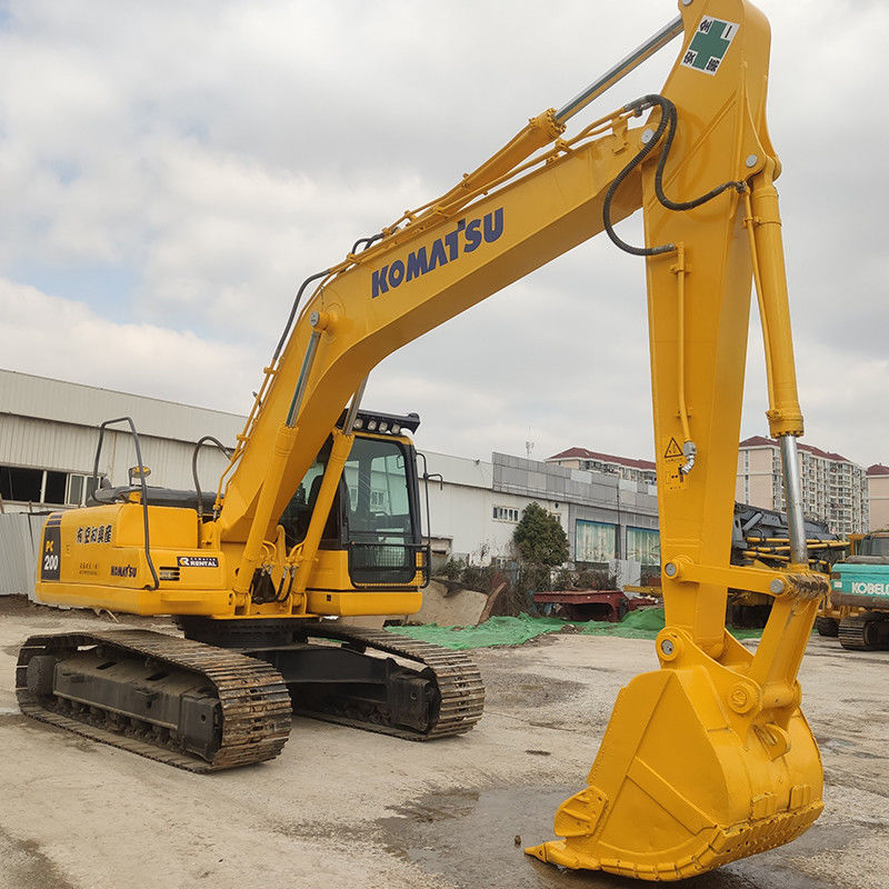 Construction 2017 Used Komatsu PC200-8 Crawler Excavator with 110 and 110 Capacity