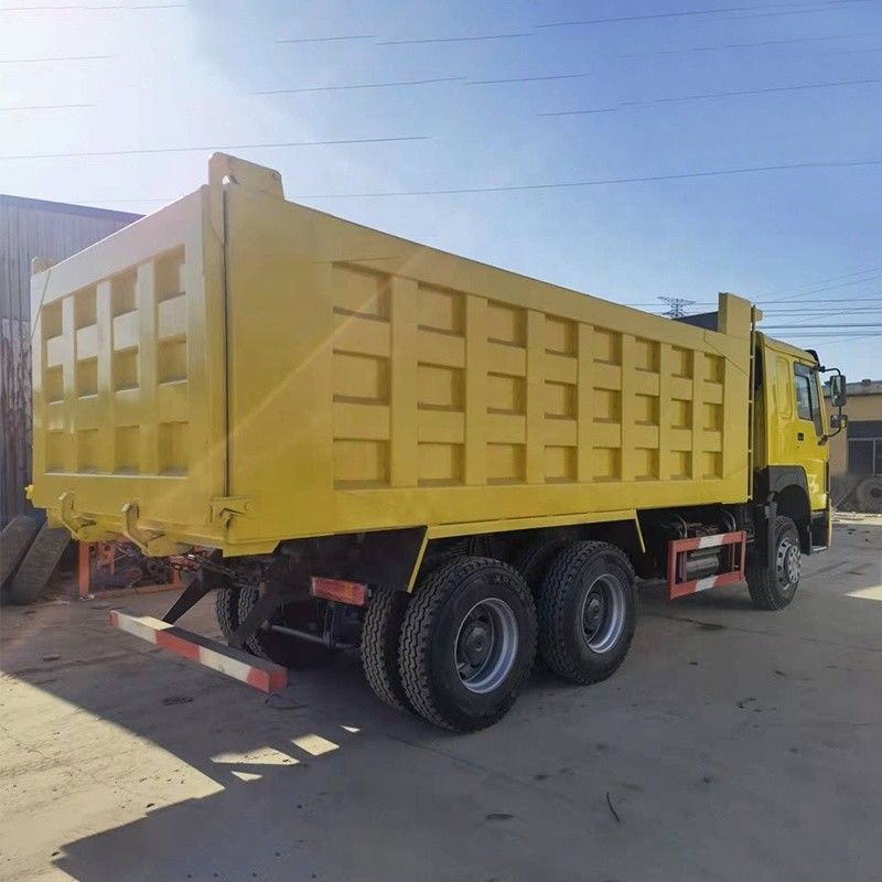 ABS Yes Fully Refurbished Sinotruck Howo 371hp 8x4 24 Cubic Meter Tipper Dump Truck Tire 12.00R20