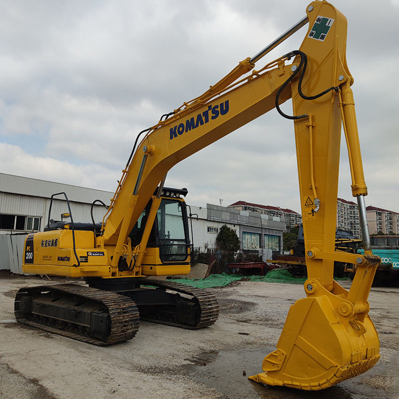 400L Fuel Tank 22 Ton 20 Ton Komatsu PC200-8 Crawler Excavator for Earthmoving Projects