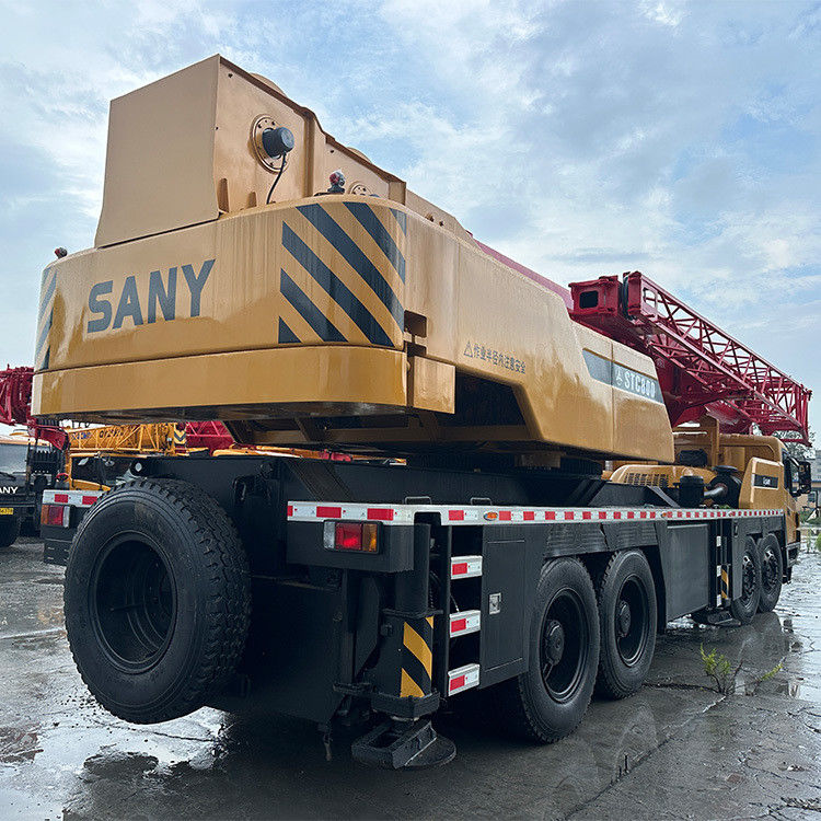 Max Lifting Capacity of 75 Tons Sany Used Mobile Crane for Heavy Construction Work