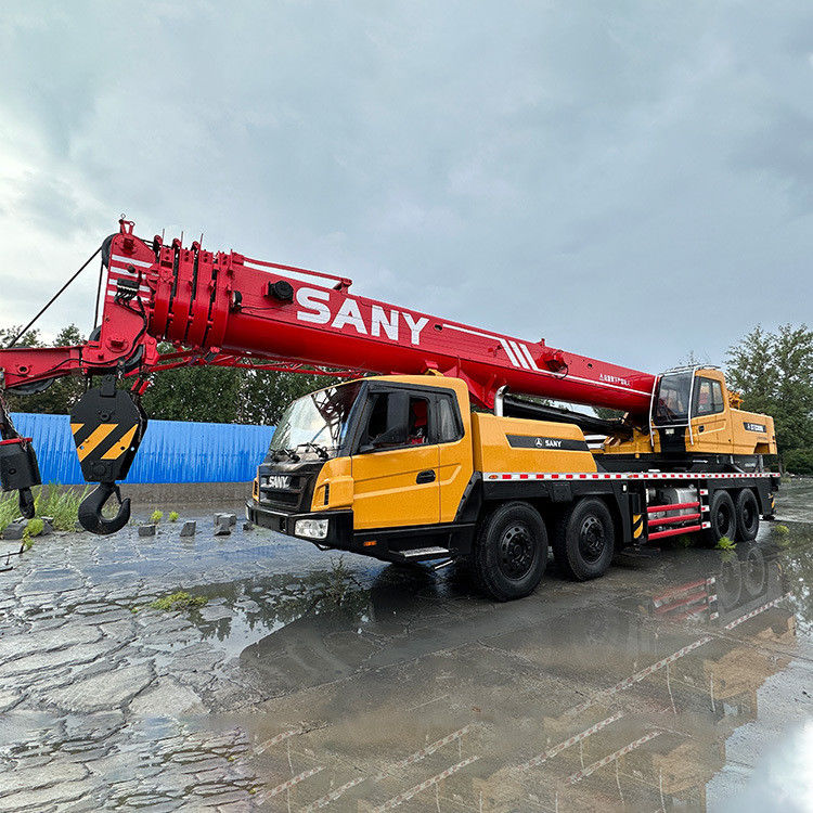Max Lifting Capacity of 75 Tons Sany Used Mobile Crane for Heavy Construction Work