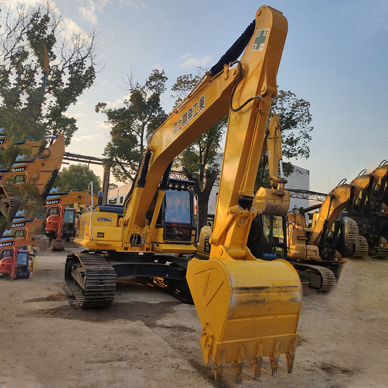 2017 Year Used Komatsu PC200 Excavator 20 Ton Crawler Excavator with Original Engine