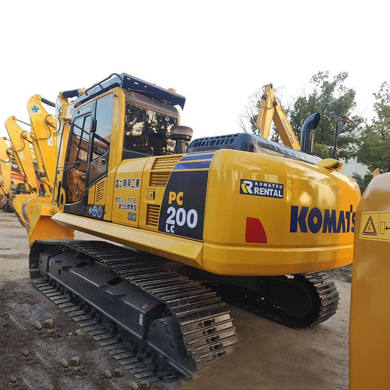 2017 Year Used Komatsu PC200 Excavator 20 Ton Crawler Excavator with Original Engine