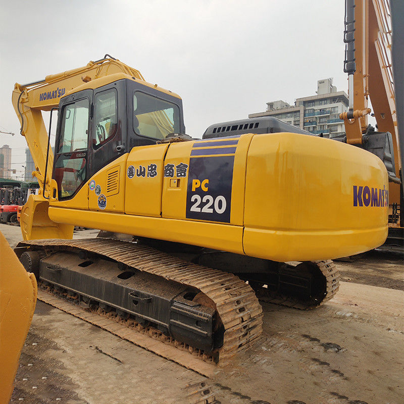 20 Tons Komatsu PC200-7 Crawler Japanese Used Excavator with 0-2000 Working Hours