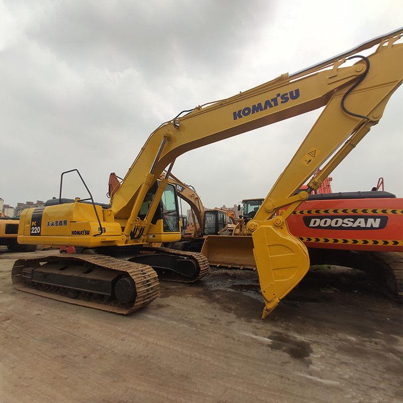 20 Tons Komatsu PC200-7 Crawler Japanese Used Excavator with 0-2000 Working Hours