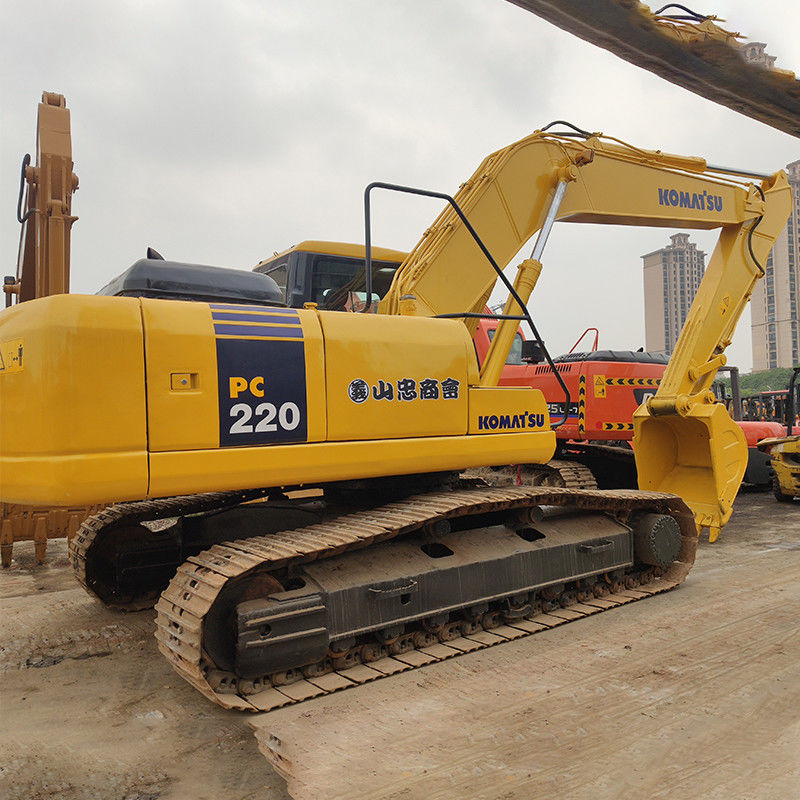 20 Tons Komatsu PC200-7 Crawler Japanese Used Excavator with 0-2000 Working Hours