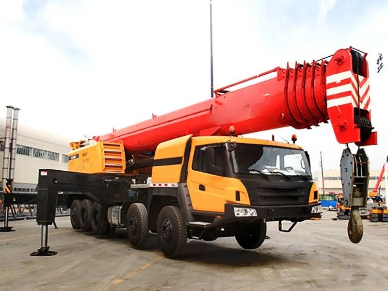 Top STC1000T 100ton Heavy Duty Hydraulic Truck Crane with Max. power of 353/1900kW/rpm