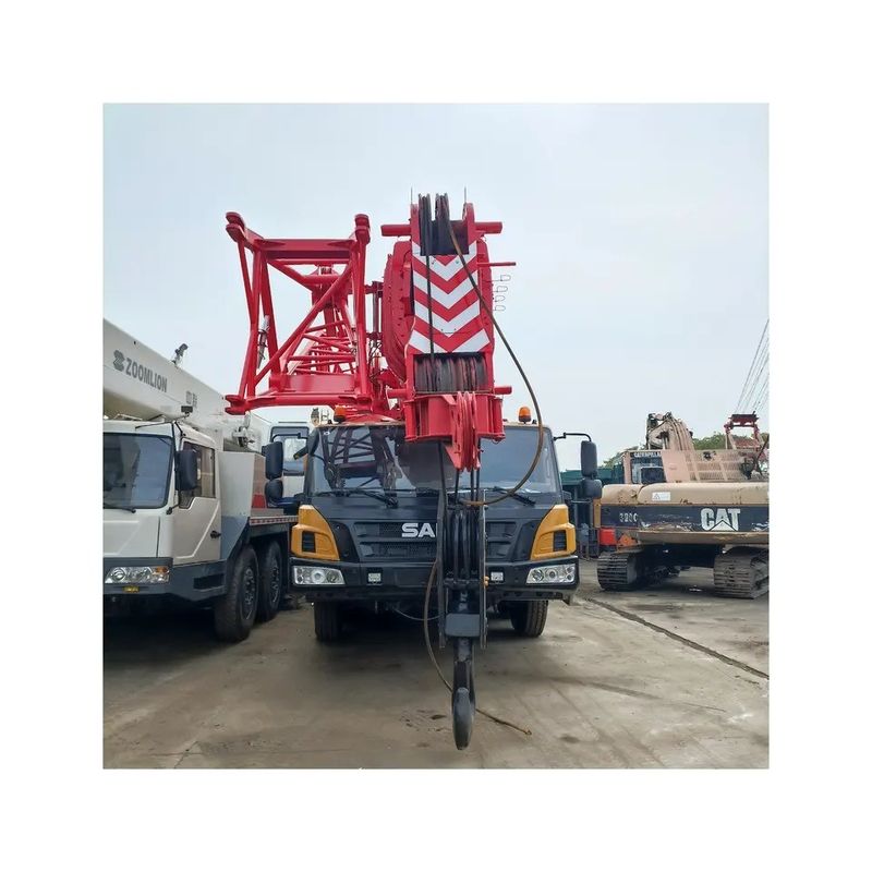 Top STC1000T 100ton Heavy Duty Hydraulic Truck Crane with Max. power of 353/1900kW/rpm
