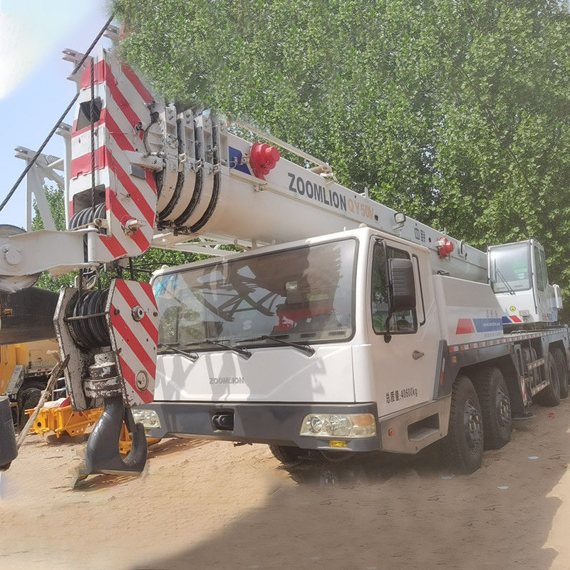 Chinese Sells Zoomlion Crane QY50 with Working Hours 40001-50000 and Folding Feature