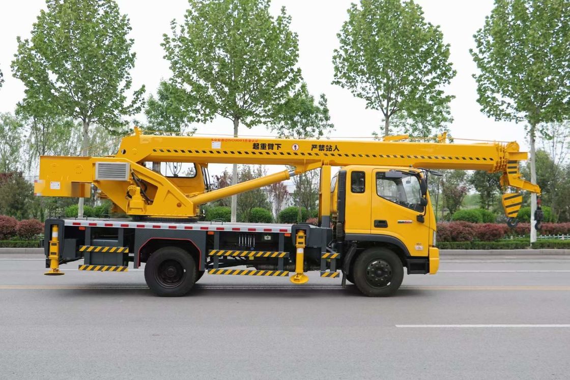 Horse-Power 160HP Yellow 12-15 Ton Crane Lifting Equipment Truck Crane Used Crane Truck