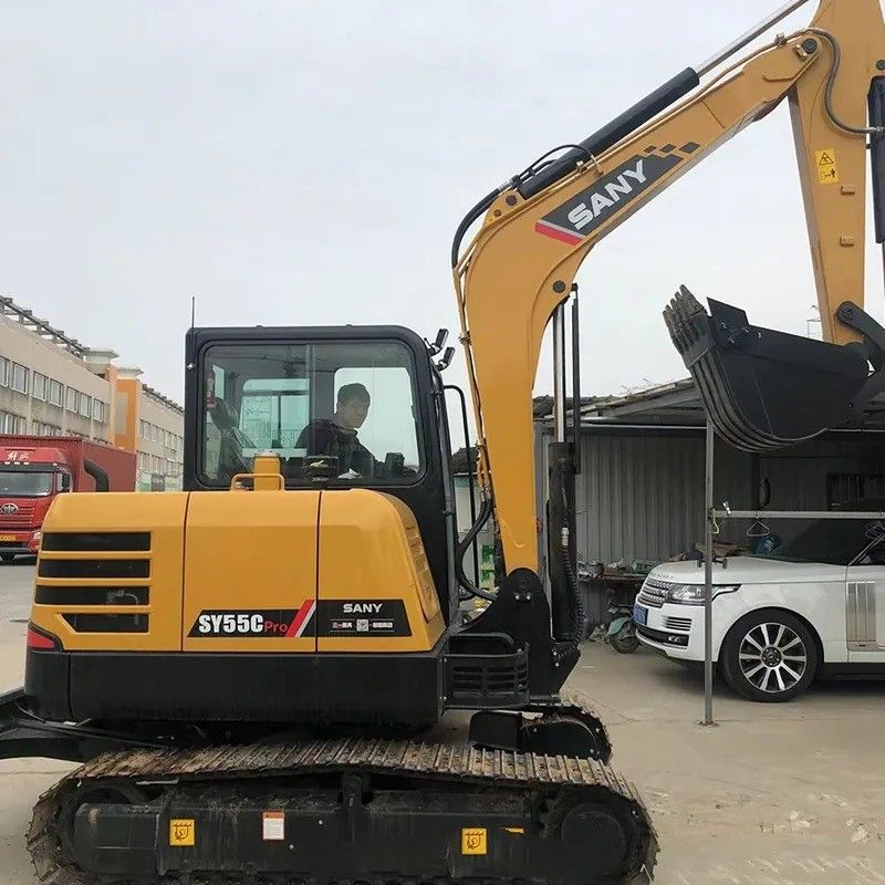 Sany Used Excavator SY55C Pro with Original Engine and 5780 KG Machine Weight