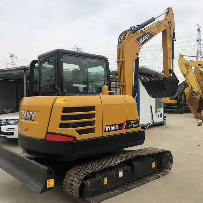 Sany Used Excavator SY55C Pro with Original Engine and 5780 KG Machine Weight
