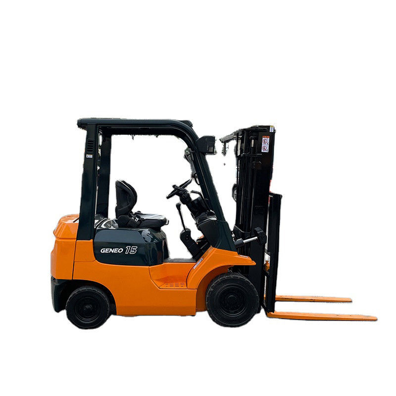 Fast transportation electric forklift crane with 80/370 V/Ah battery voltage/capacity
