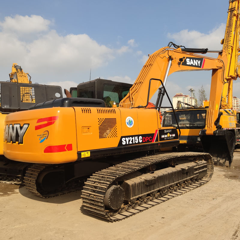 Used Sany 215C Excavator Digger Machinery with 21 Tons Tonnage and 21900 KG Weight