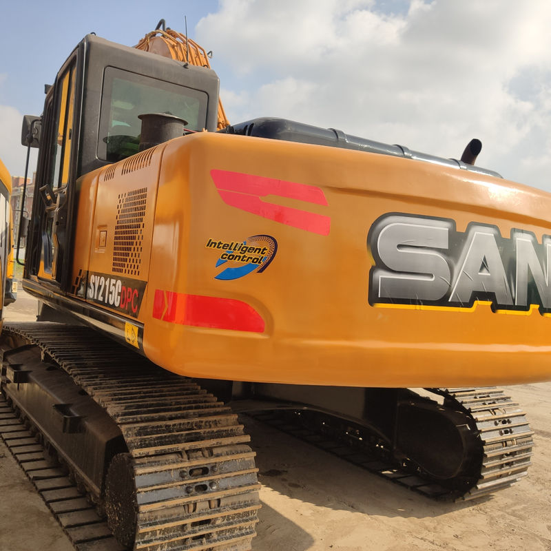 Used Sany 215C Excavator Digger Machinery with 21 Tons Tonnage and 21900 KG Weight
